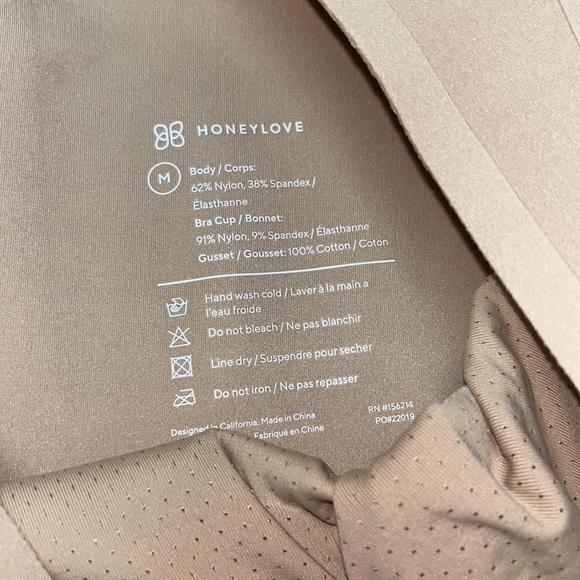 Boldness bodysuit in sand color - Picture 5 of 5